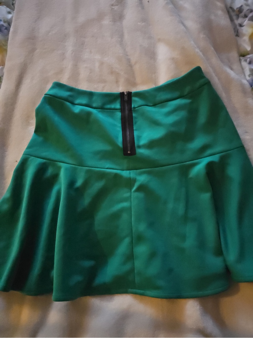 Forenza Emerald Green High-Waist Circle Skater Skirt - Picture 4 of 5